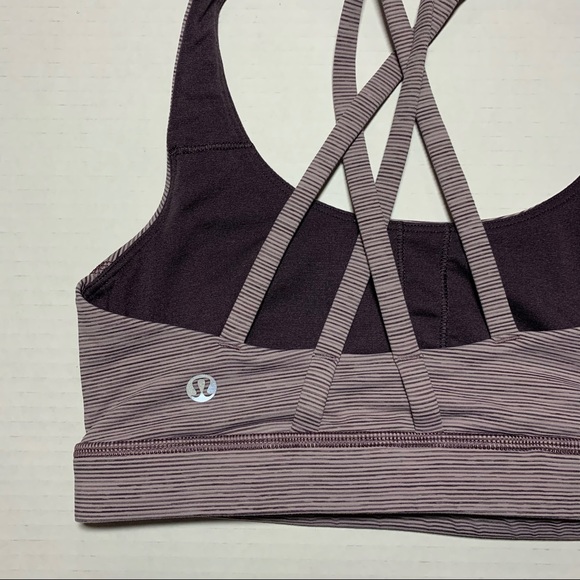 Lululemon size 2 striped energy bra - Picture 7 of 14